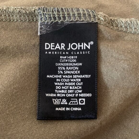 Dear John Ombré Color Fade Tunic Blouse Blue Green Hi Low Sz S Top Long Sleeve - Picture 6 of 6